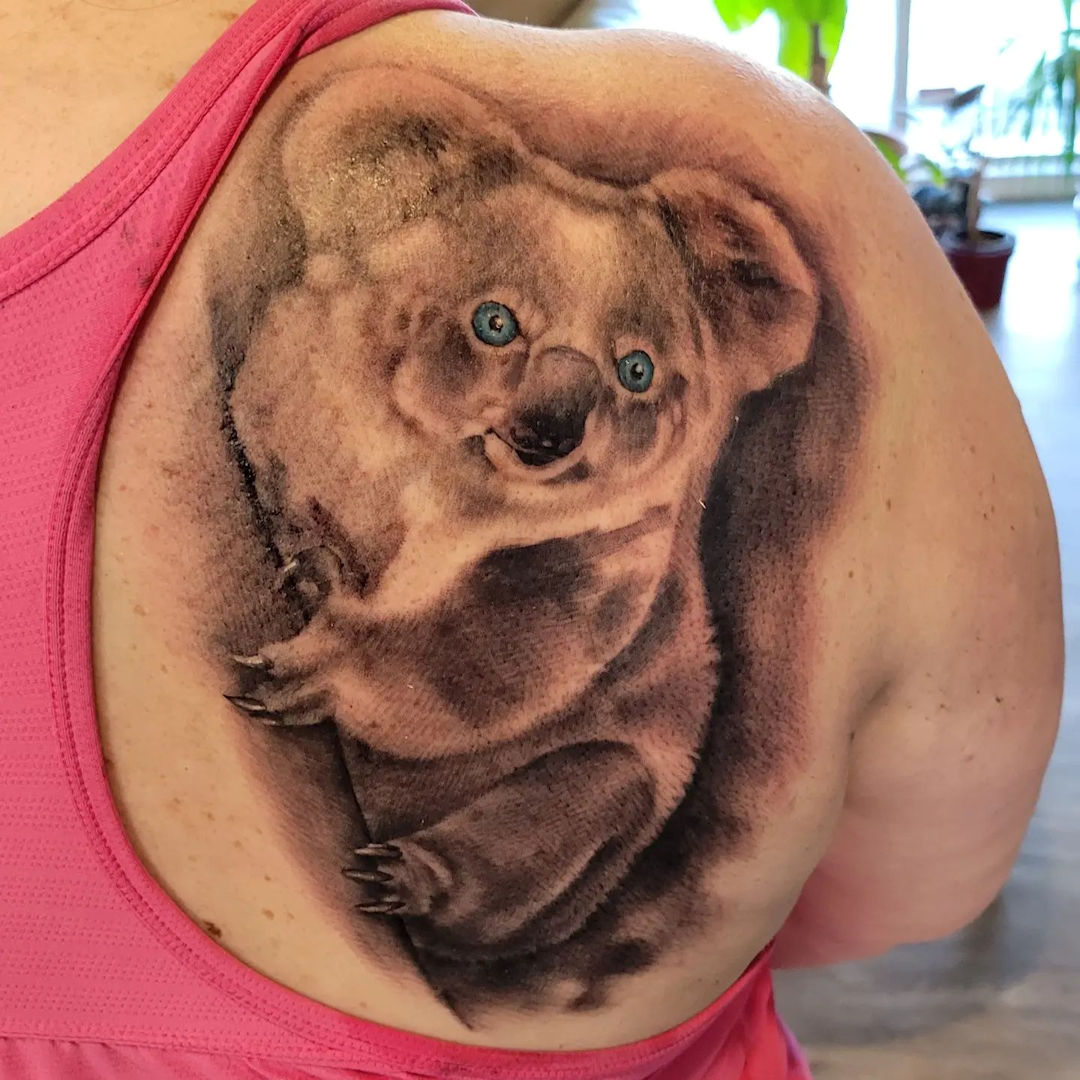 Koala Tattoo — Clay Walker