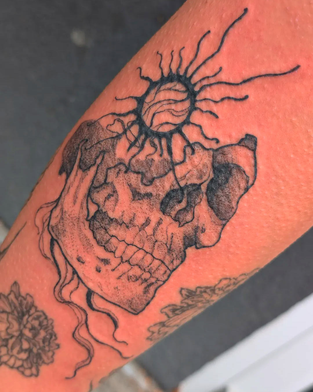 Skull from Flash — Jess Adlaide