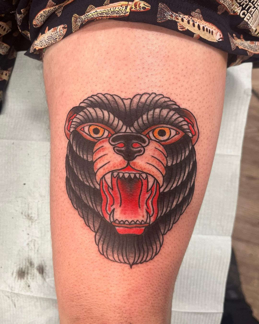 Bear Tattoo — Trevor Bigam