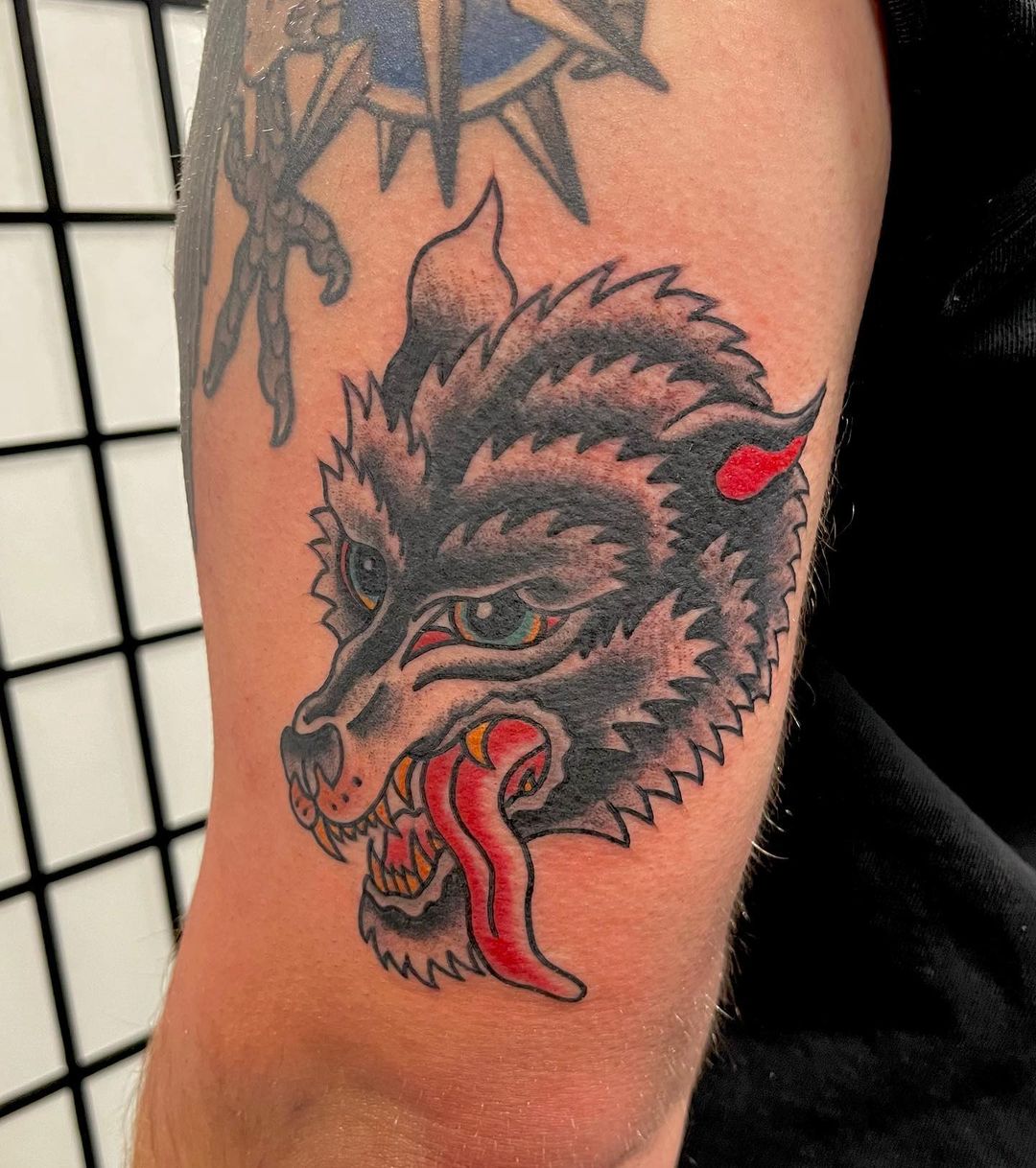 Wolf Tattoo — Trevor Bigam