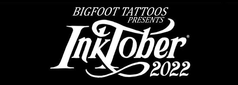 Inktober 2022 — Bigfoot Tattoos