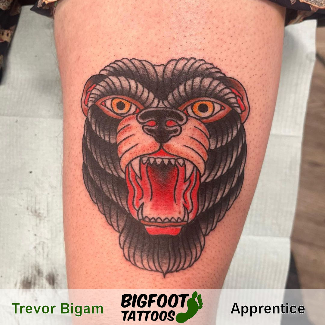 Bear Tattoo — Trevor Bigam