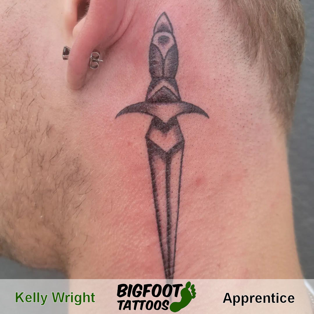 Dagger Tattoo — Kelly Wright