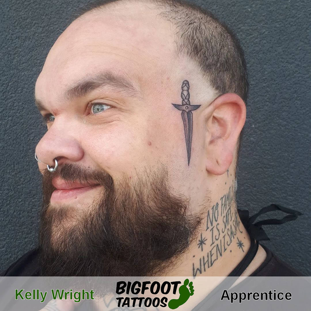 Dagger Tattoo — Kelly Wright