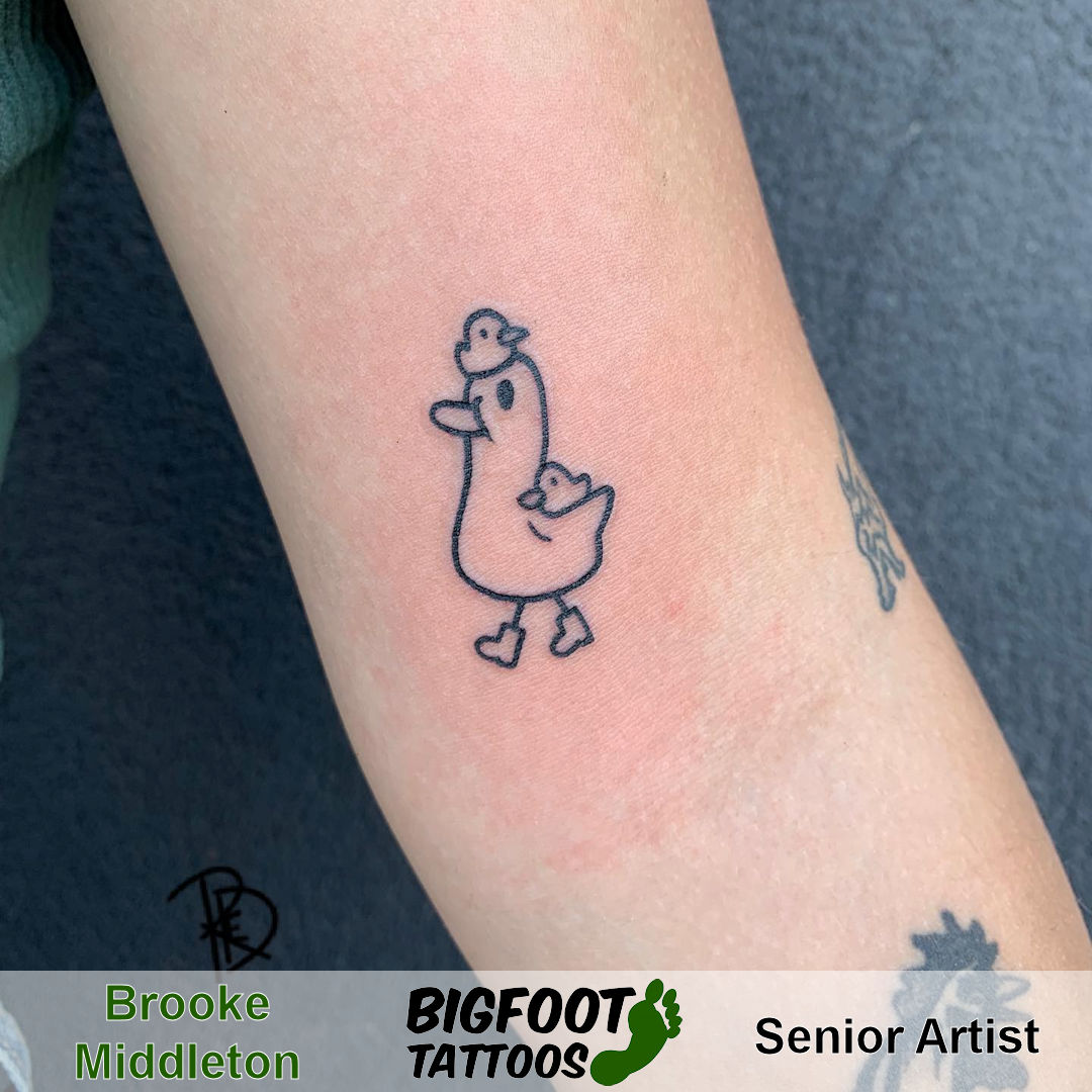 Ducks Tattoo — Brooke Middleton