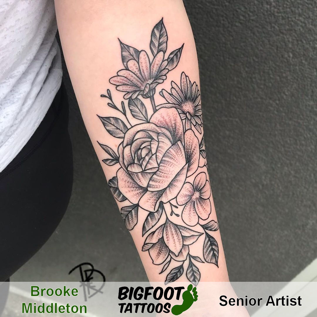 Floral Forearm — Brooke Middleton