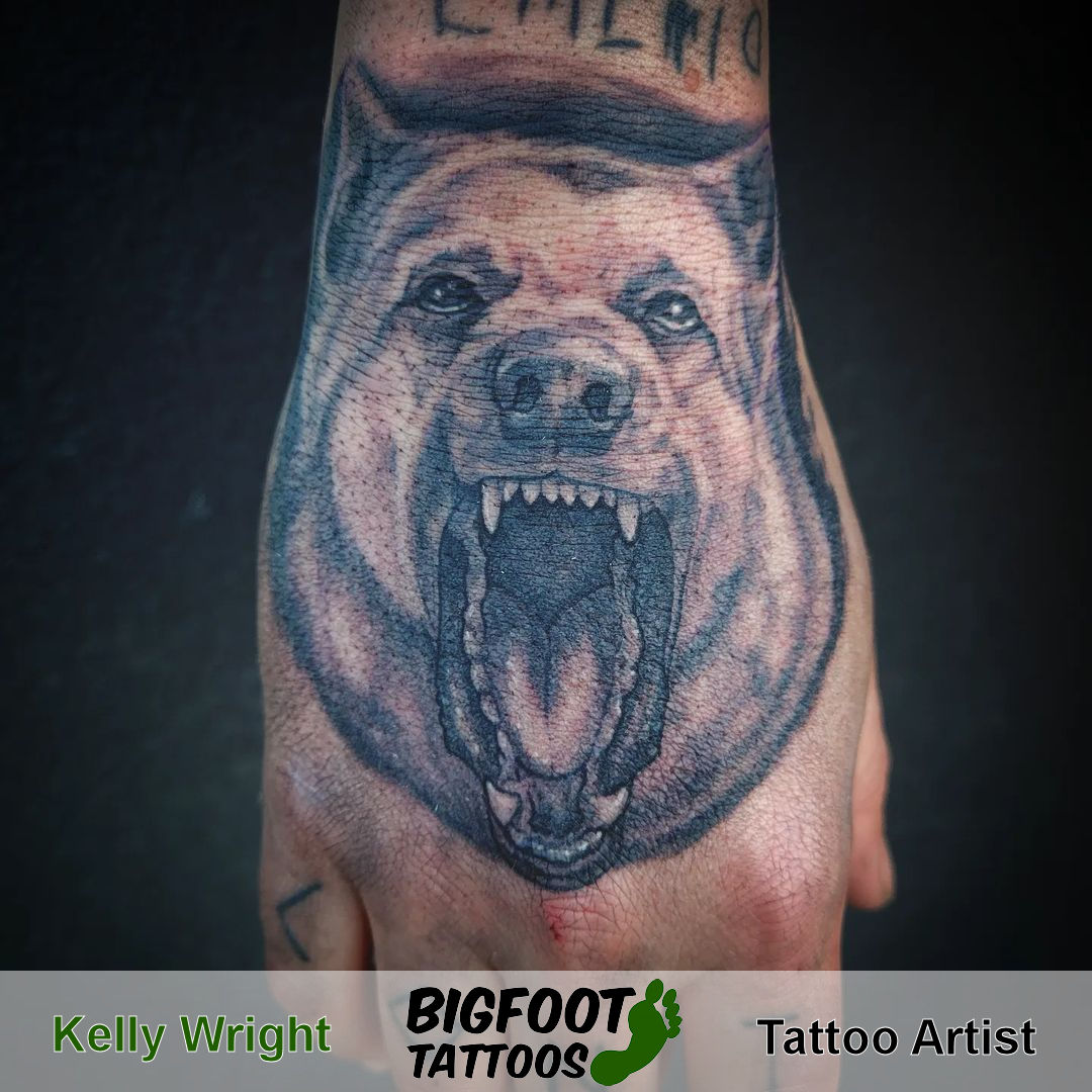 German Shepherd Tattoo — Kelly Wright