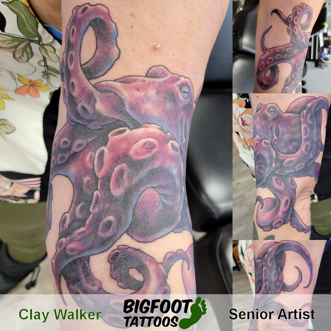Octopus Tattoo — Clay Walker