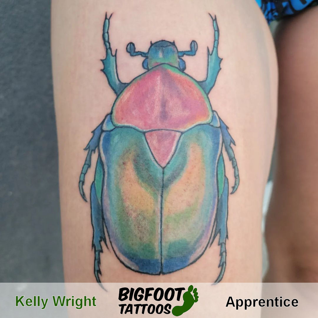Scarab Tattoo — Kelly Wright