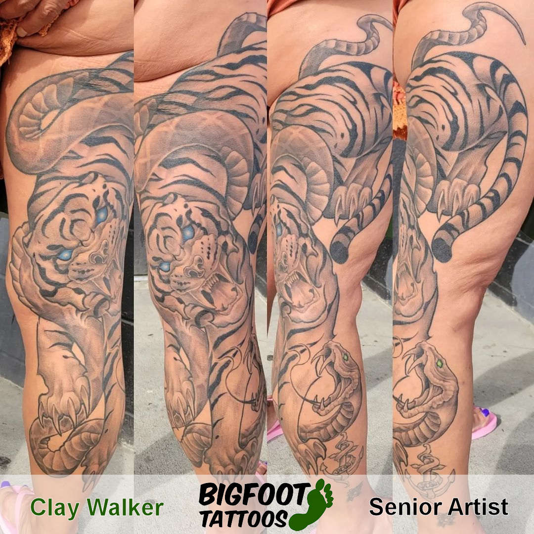 Tiger vs Snake — Clay Walker