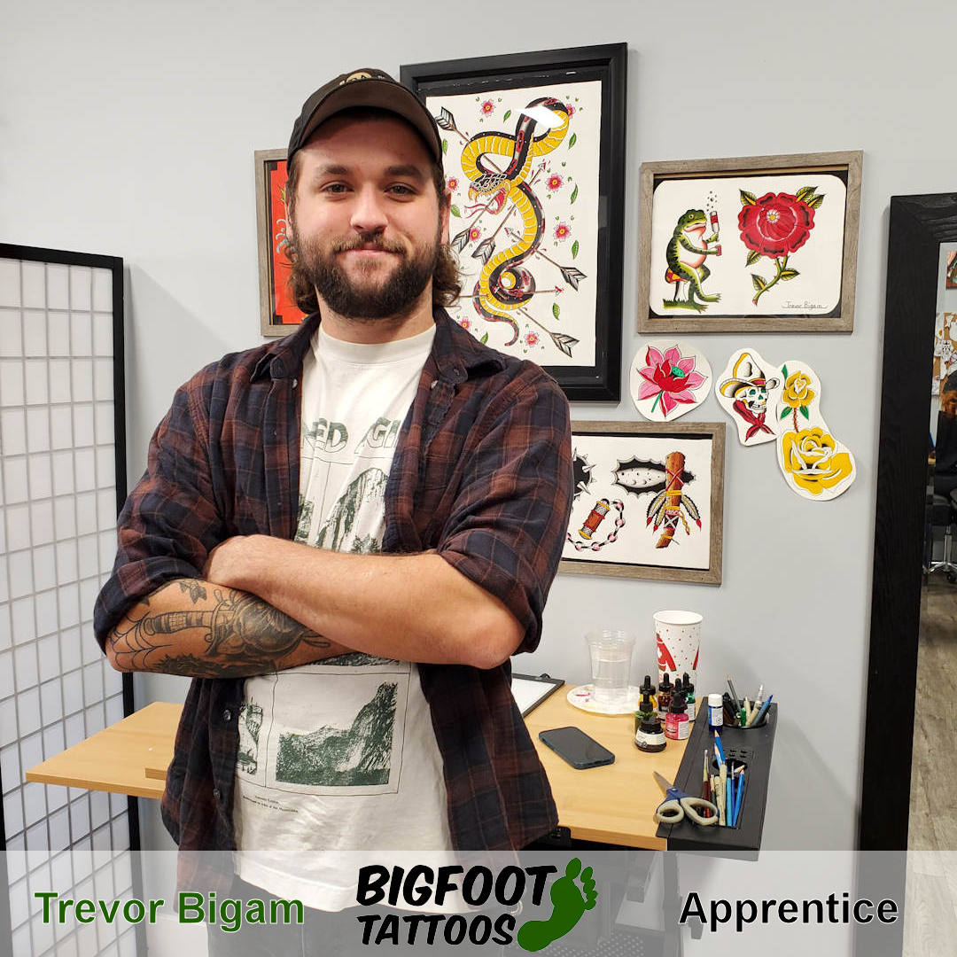 Trevor Bigam — Apprentice Tattoo Artist