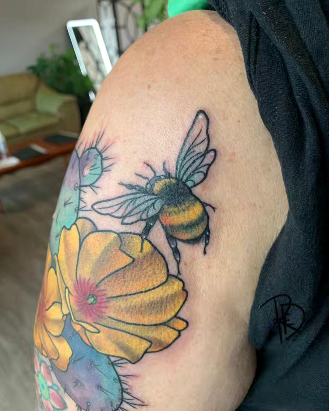Close up of Bee Friend — Brooke Middleton