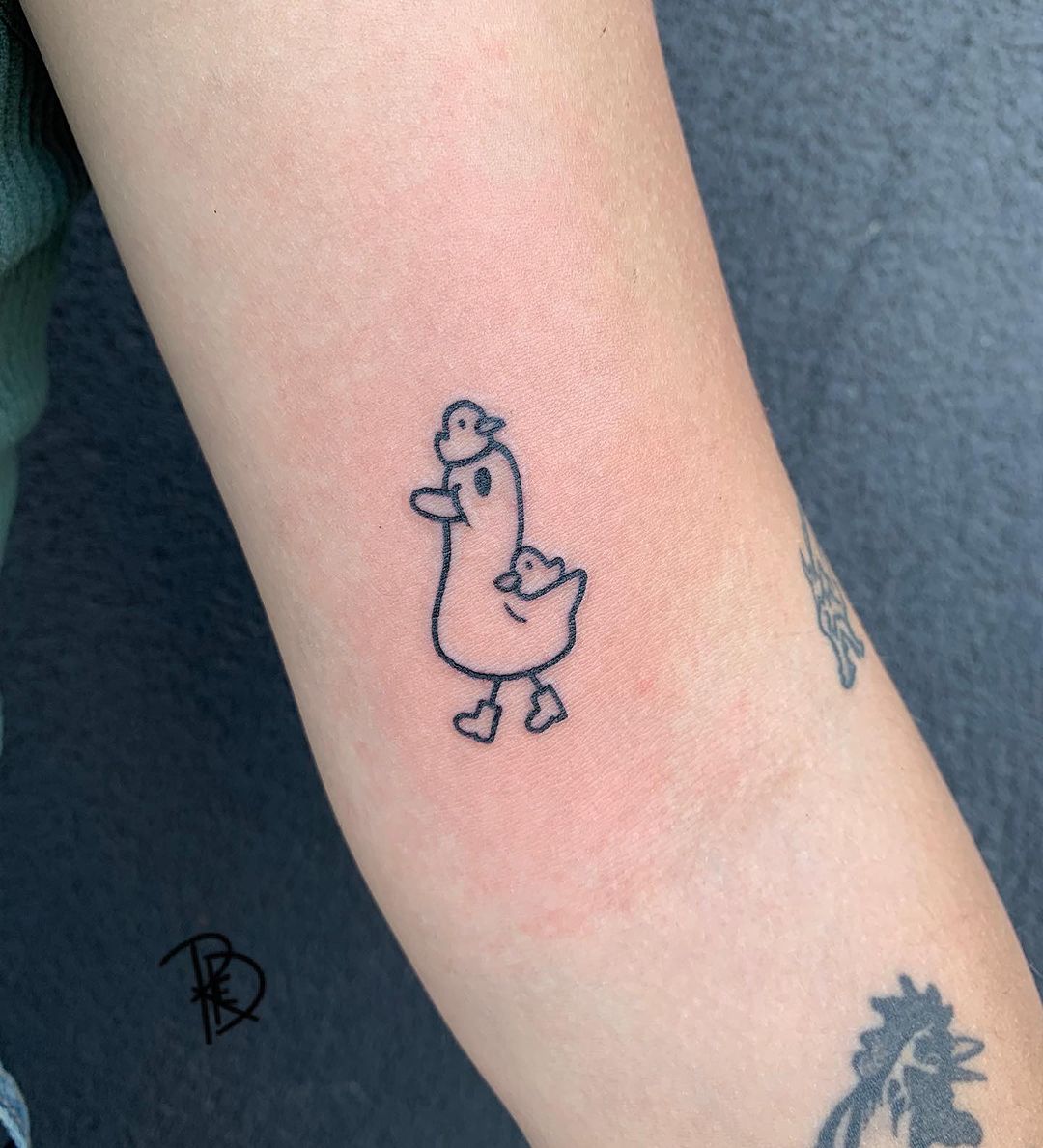 Ducks Tattoo â€” Brooke Middleton