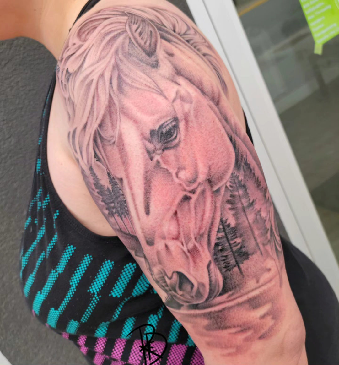 Horse Half-Sleeve — Brooke Middleton