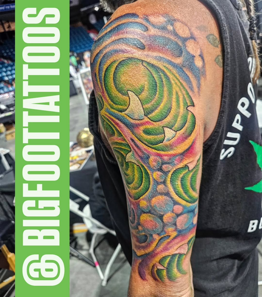 Alien Flesh Tattoo — Clay Walker