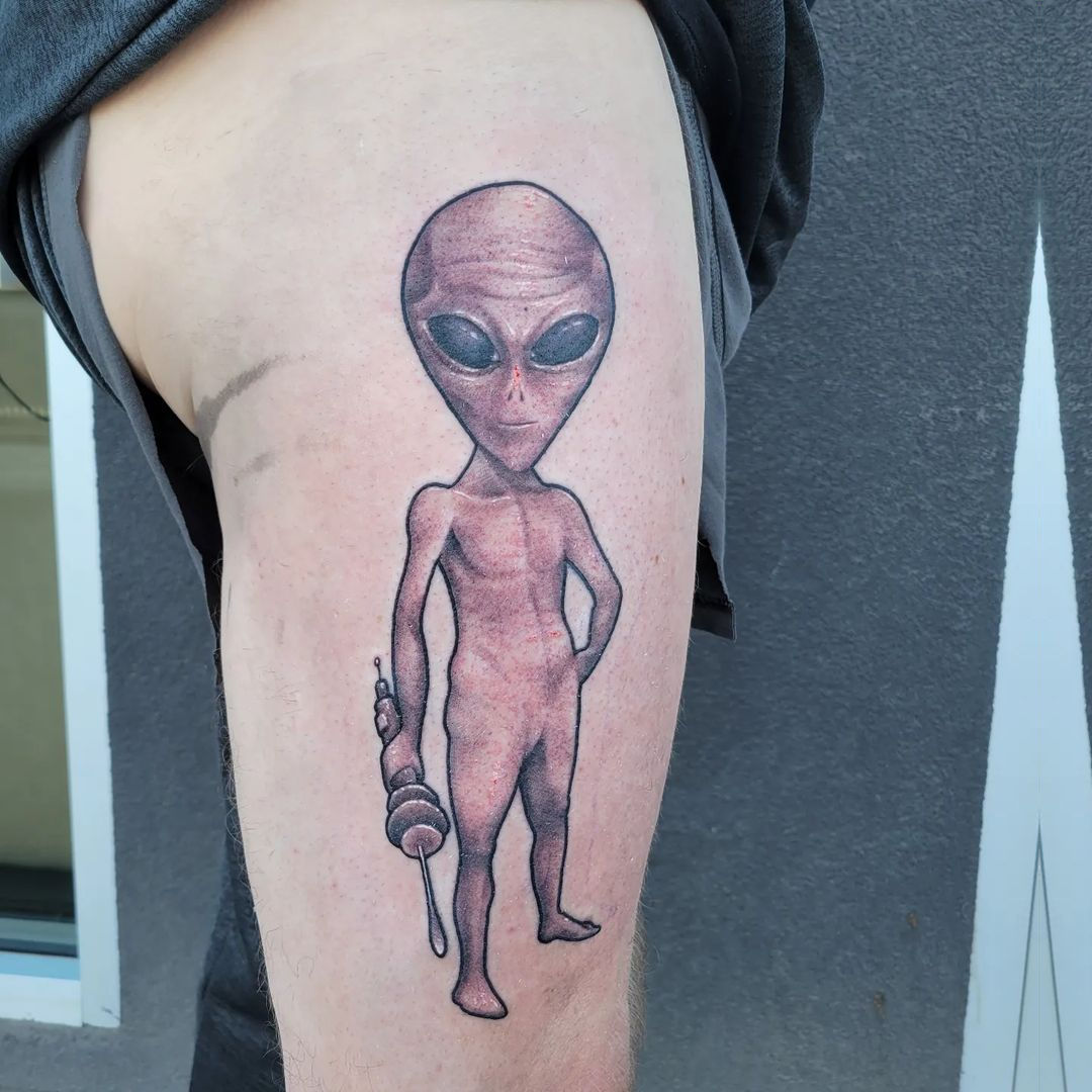 Alien with Probe — Clay Walker