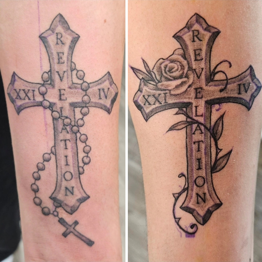 Father & Son Matching Tattoos — Clay Walker