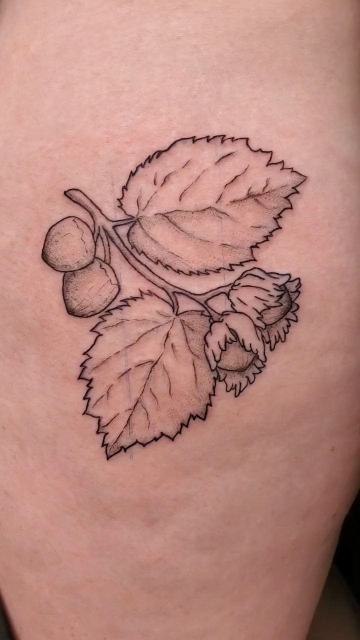 Hazelnuts Tattoo — Danny Cattington