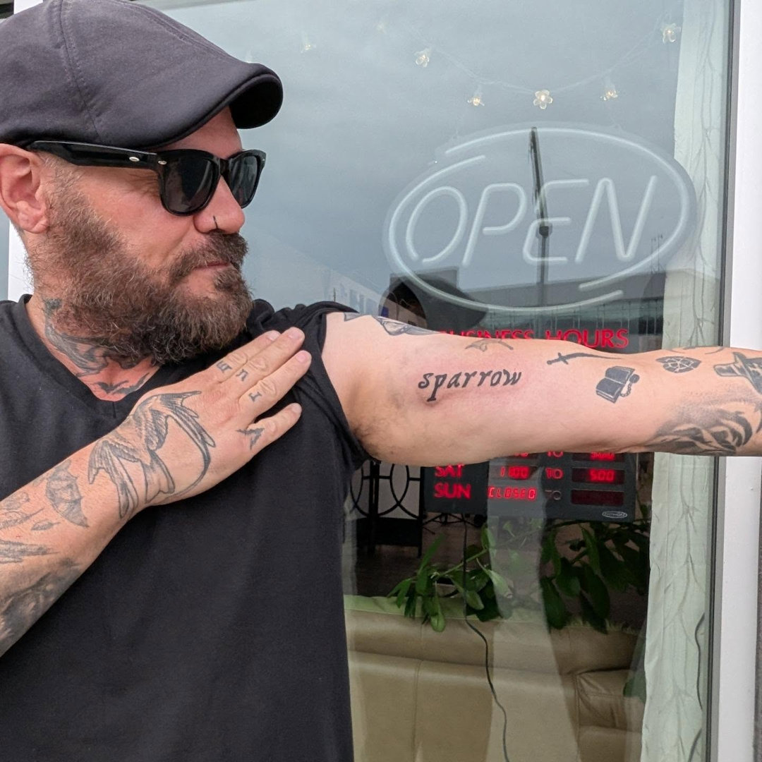 Text Tattoo — Danny Cattington