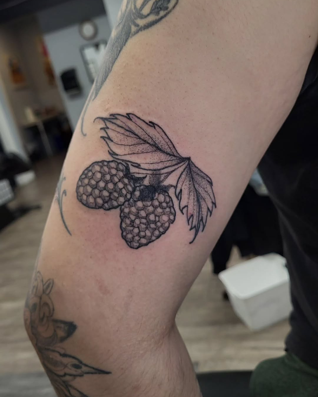 Blackberry Tattoo — Jess Adlaide