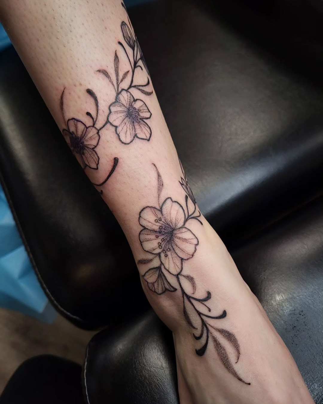 Cherry Blossoms Tattoo — Jess Adlaide