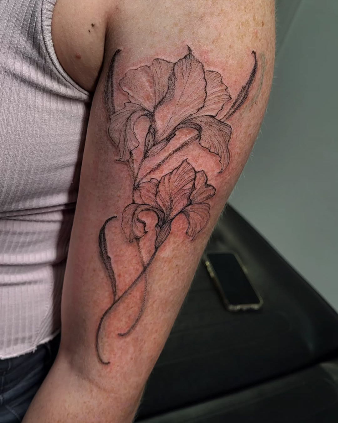 Flowers Tattoo — Jess Adlaide