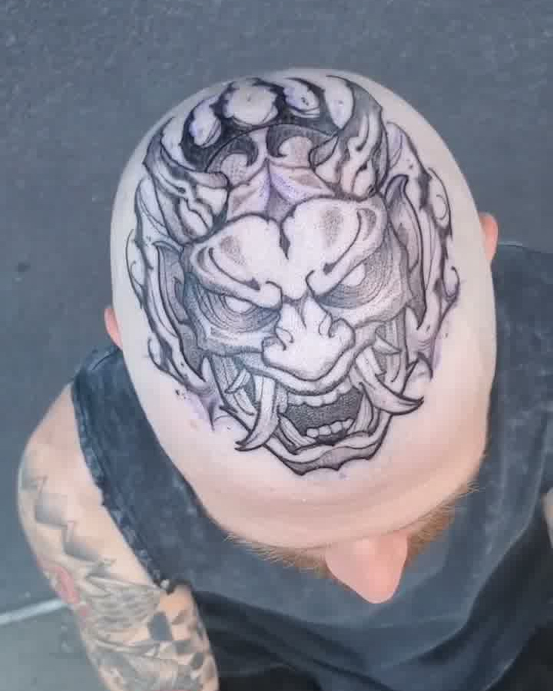 Head Tattoo — Jess Adlaide