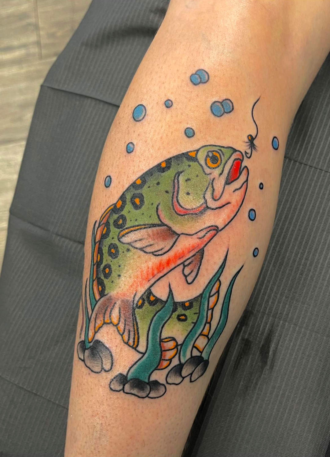 Fish Tattoo — Trevor Bigam