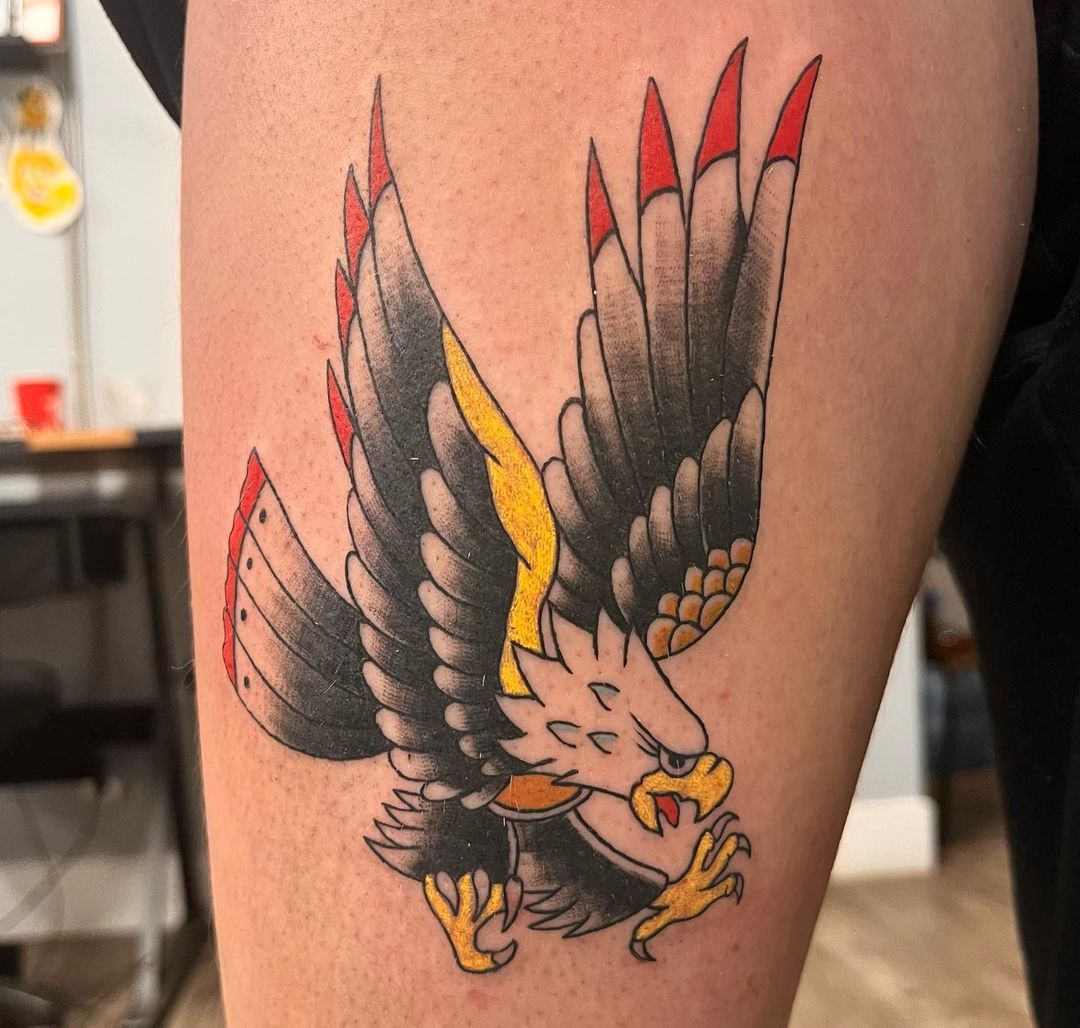 Freedom Chicken Tattoo — Trevor Bigam
