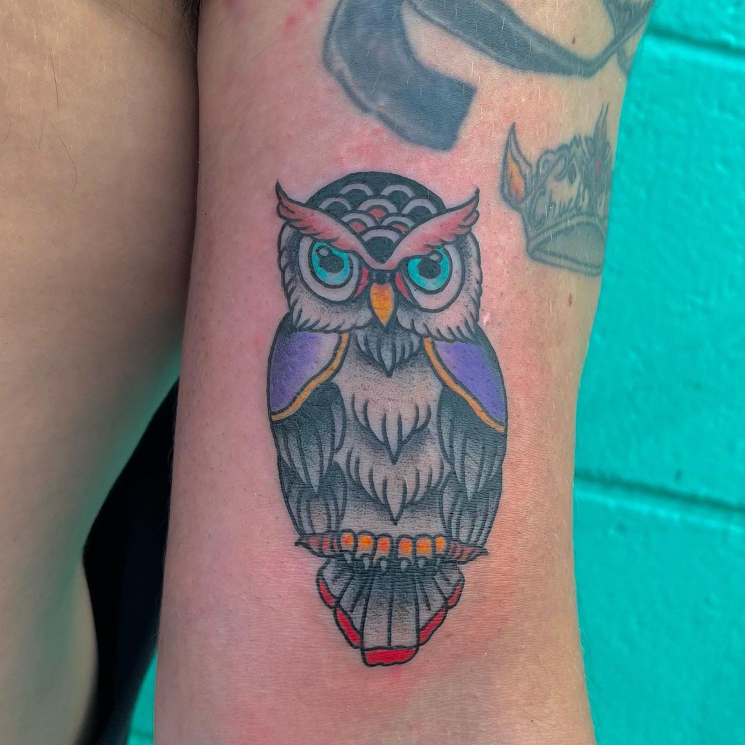 Owl Tattoo — Trevor Bigam