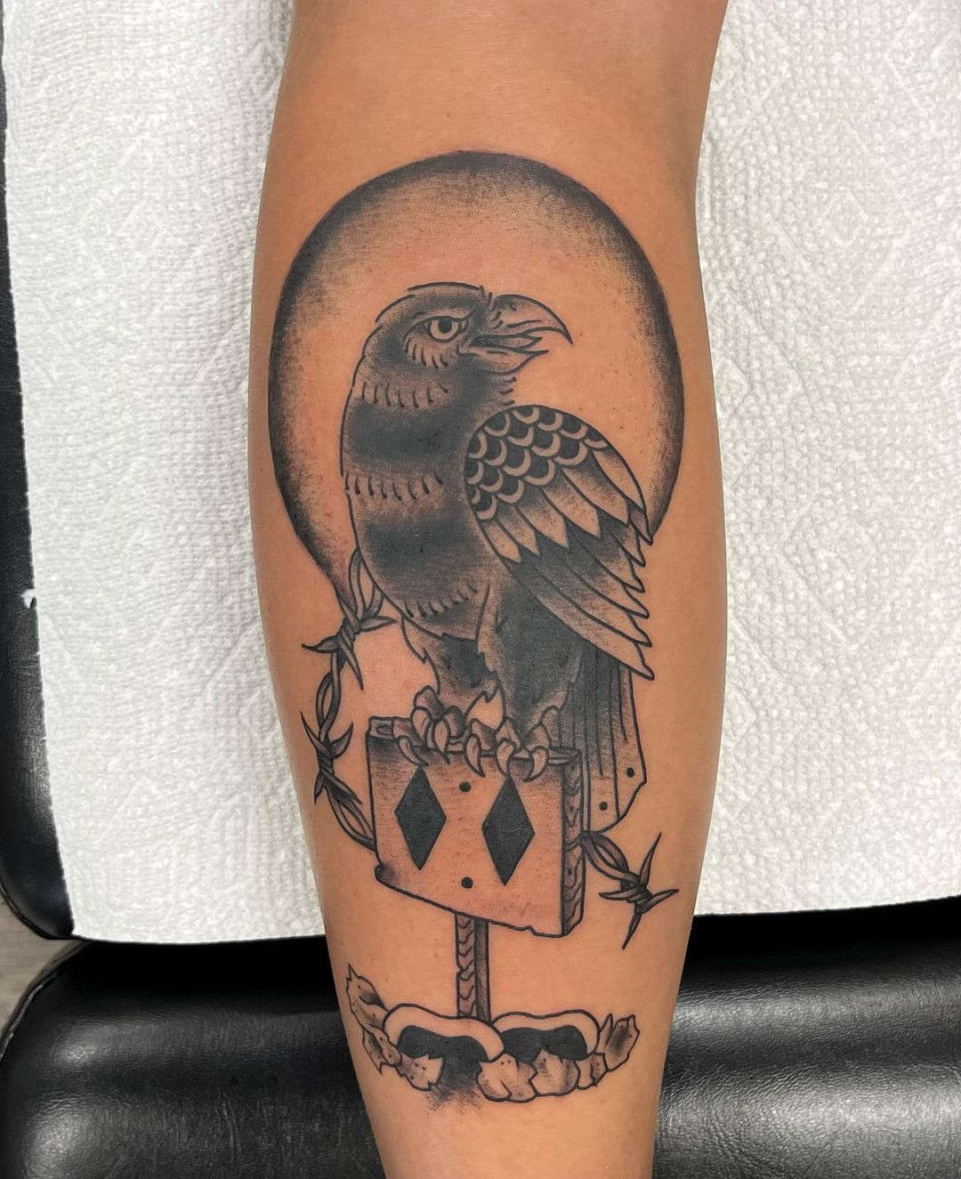 Raven Tattoo — Trevor Bigam