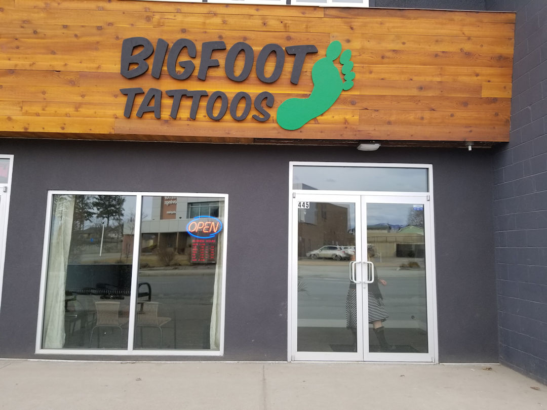 Bigfoot Tattoos — 445 Tranquille Rd