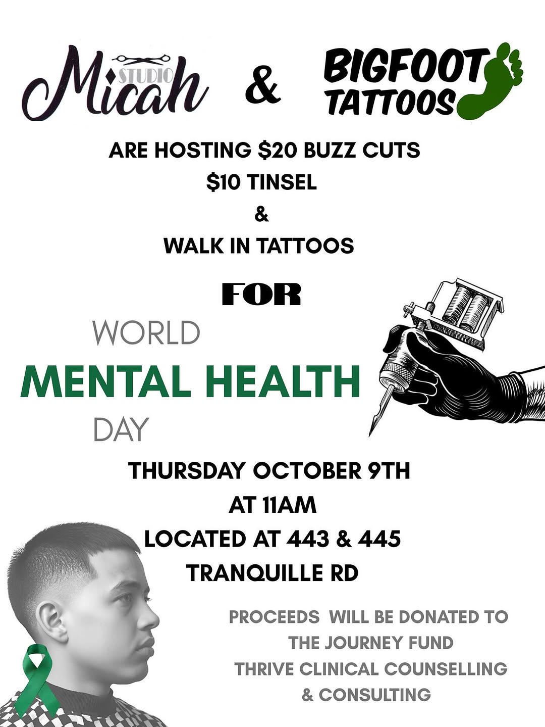 World Mental Health Day — Thursday October 9