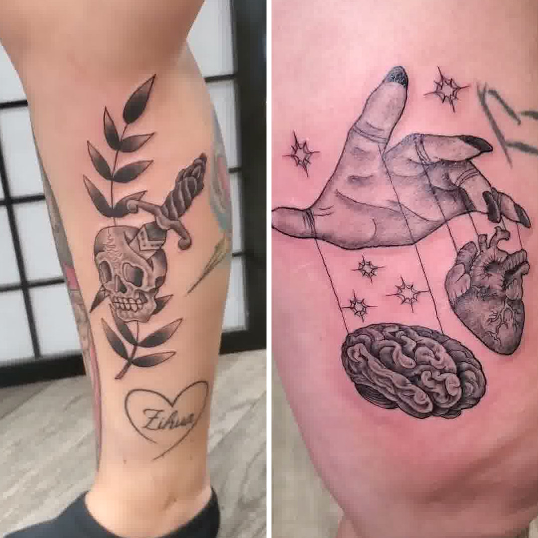 Tattoos from Flash — Cody Morin Guest Artist