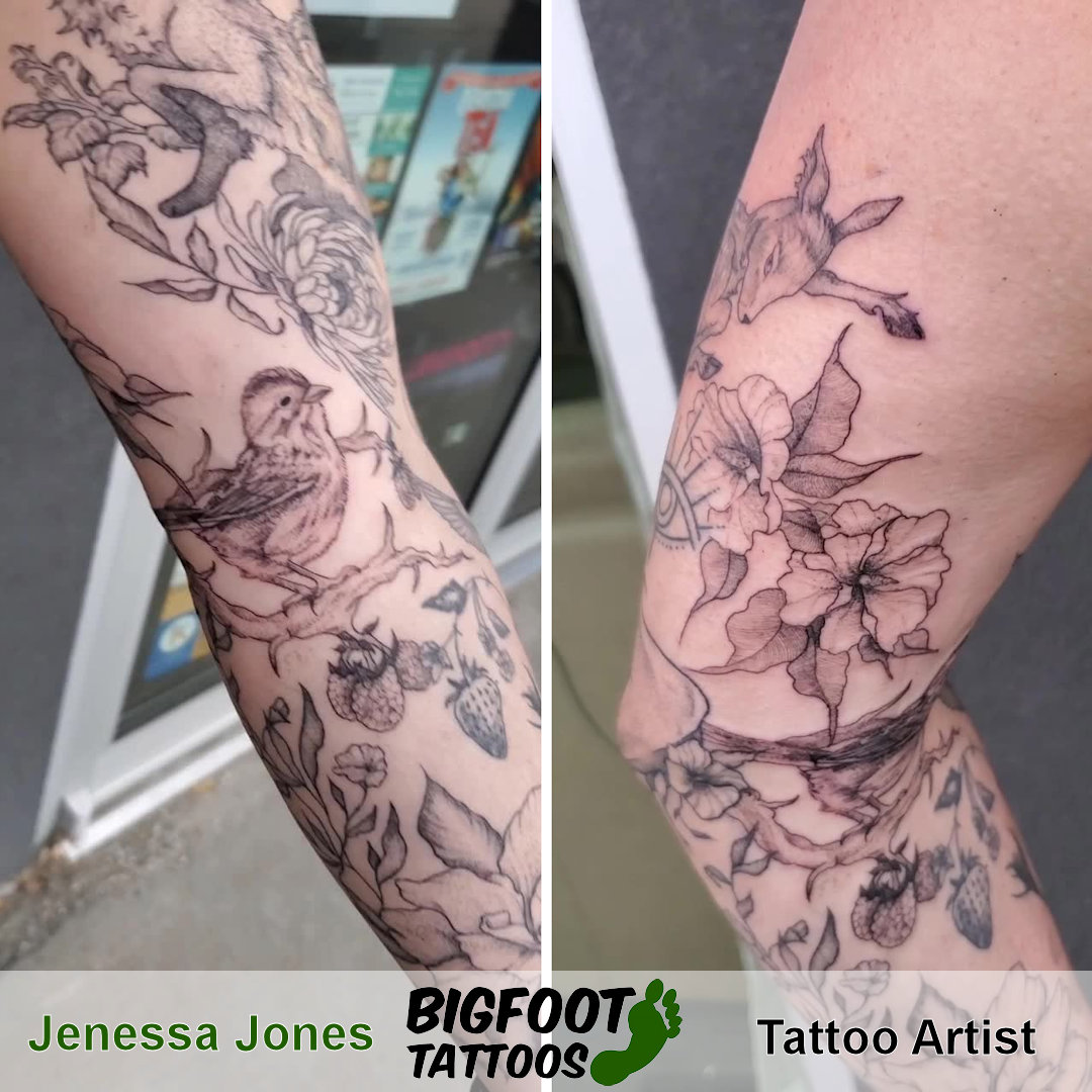 Additions to Fine Line Sleeve — Jenessa Jones