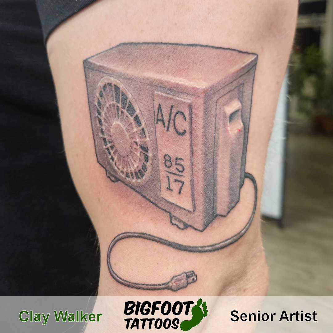 Air Conditioner Tattoo — Clay Walker