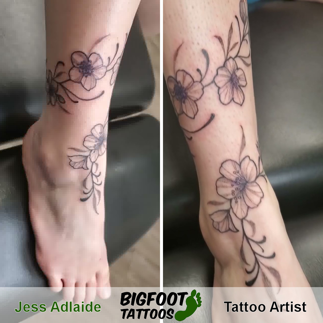 Cherry Blossoms Tattoo — Jess Adlaide Cherry Blossoms Tattoo — Jess Adlaide
