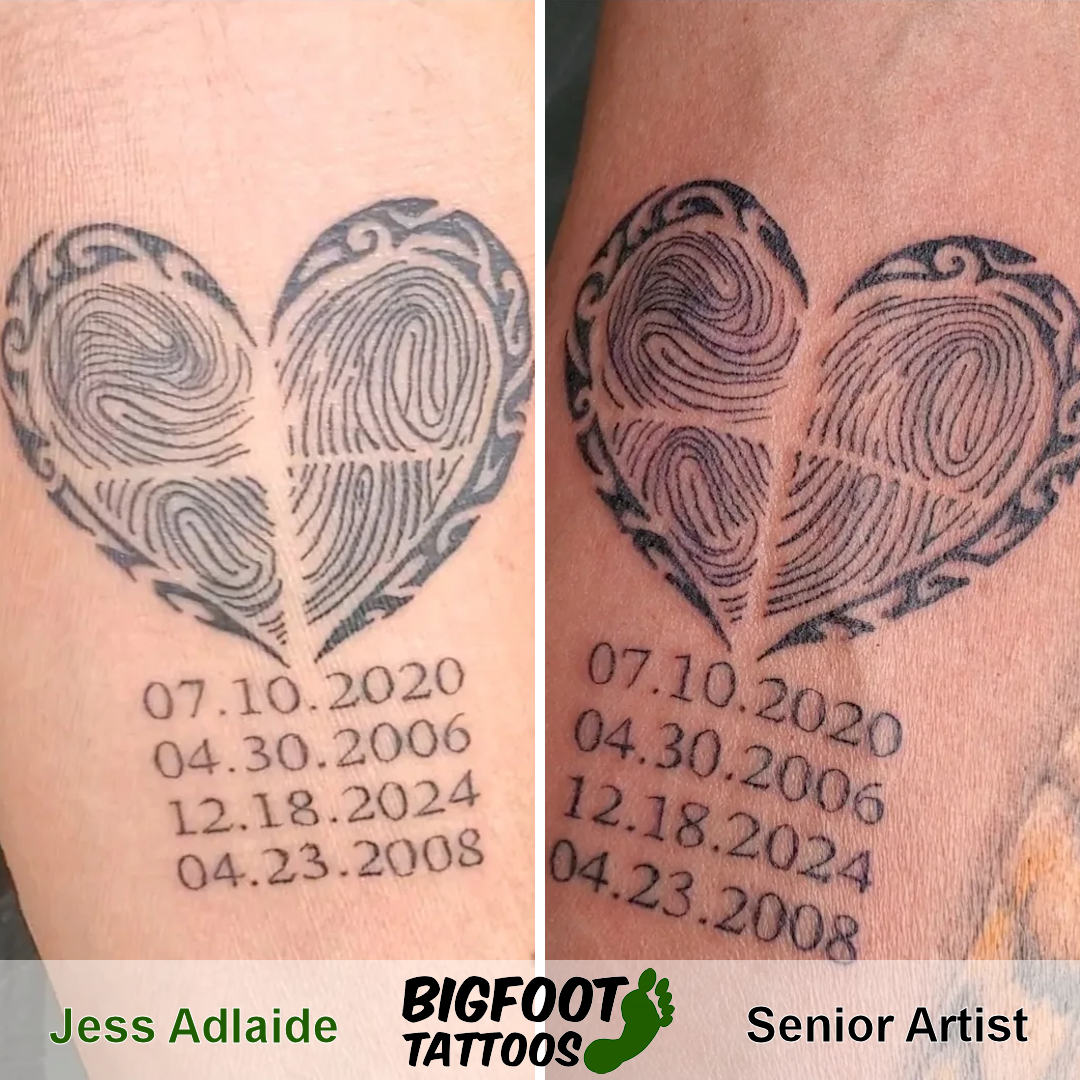 Fingerprints Tattoos — Jess Adlaide