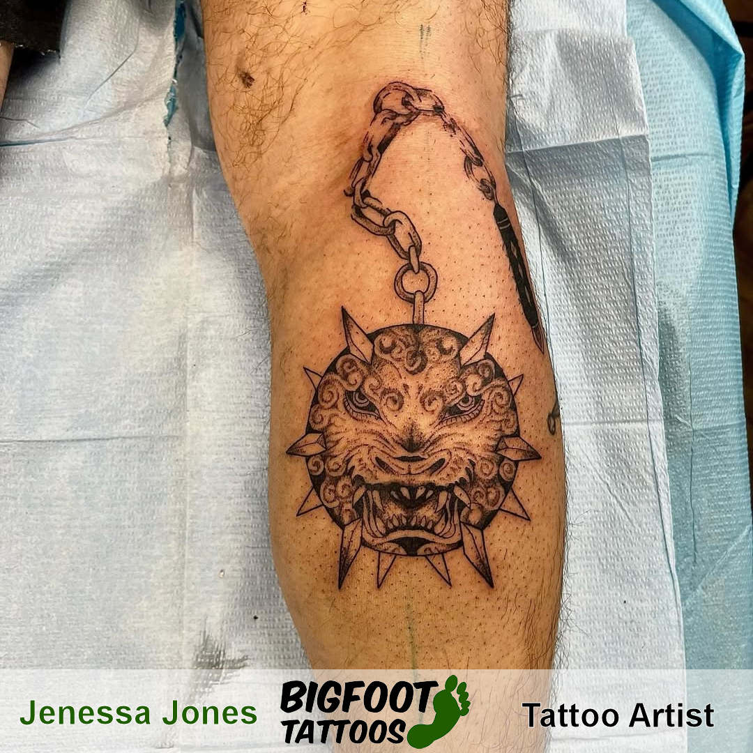 Flail Tattoo — Jenessa Jones