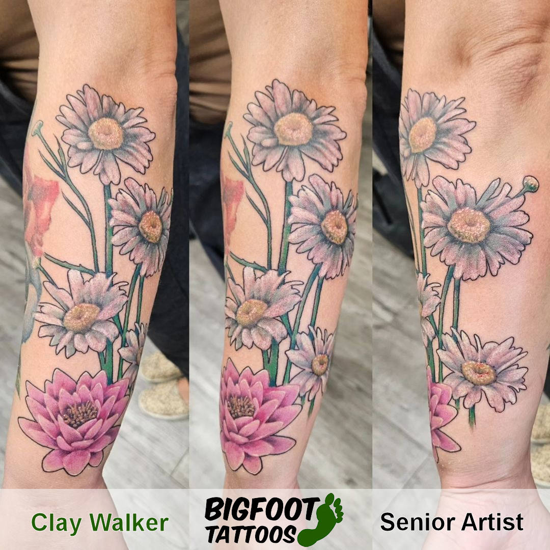 Fluers Tattoo — Clay Walker