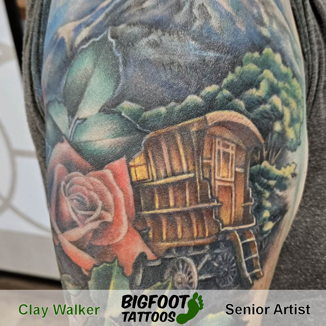 Gypsy Caravan in Nature — Clay Walker