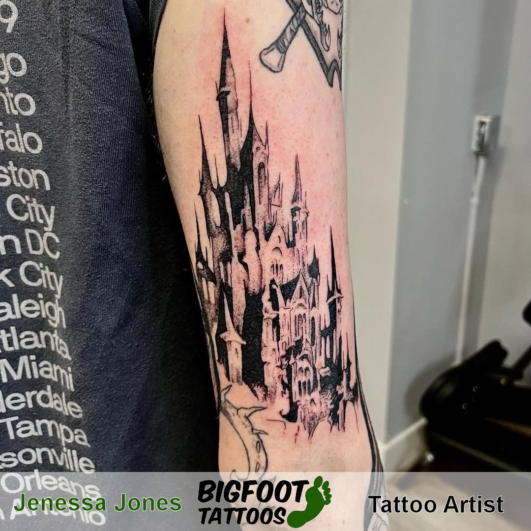 Little Castle Tattoo — Jenessa Jones