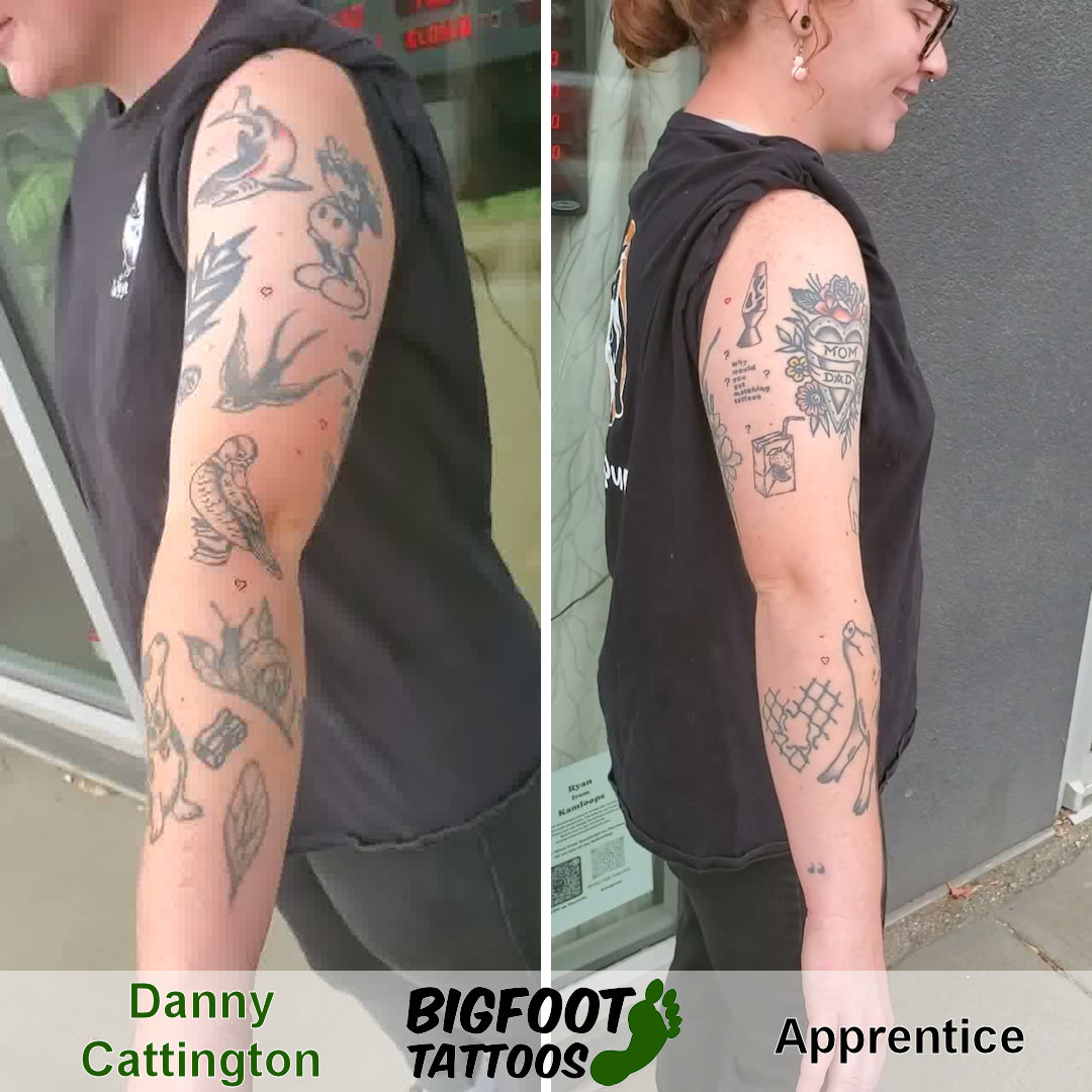 Little Love Filler Tattoos — Danny Cattington
