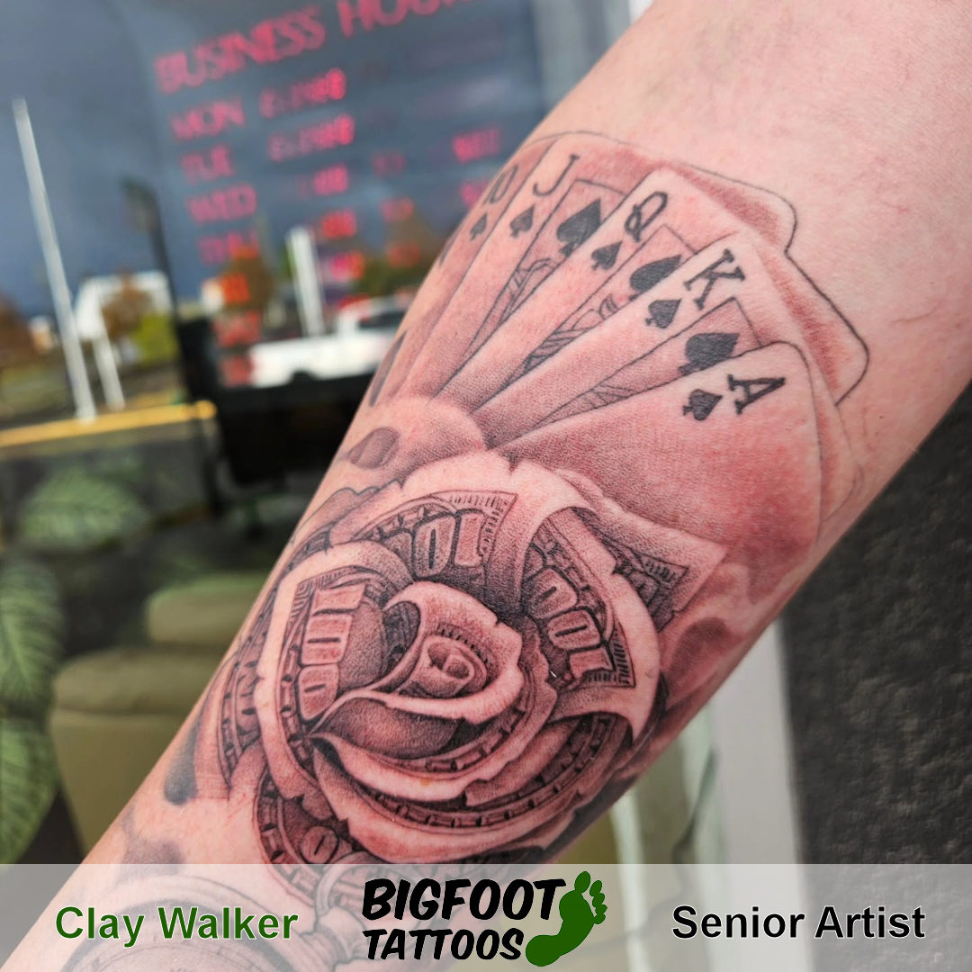 Money Rose & Cards — Clay Walker