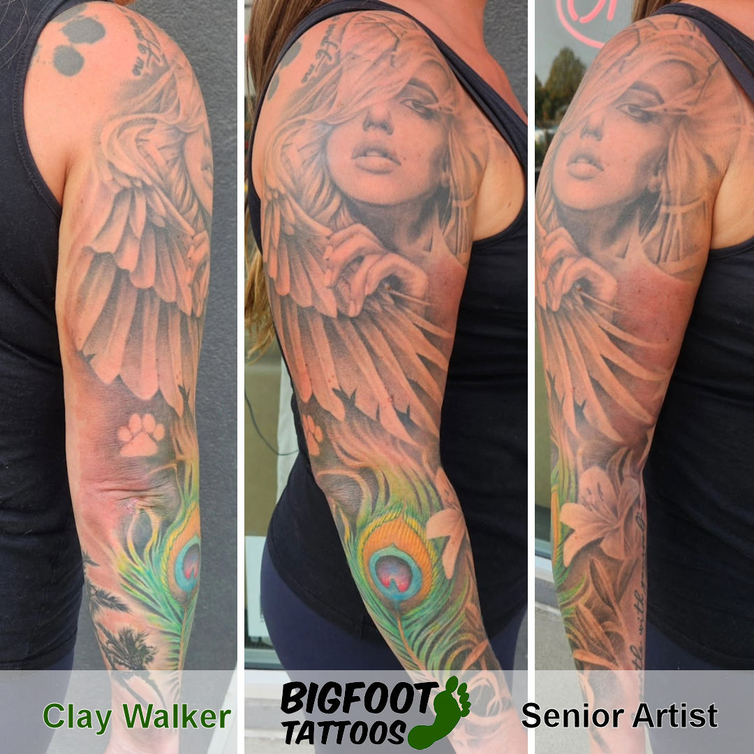 Peacock Feather Sleeve — Clay Walker