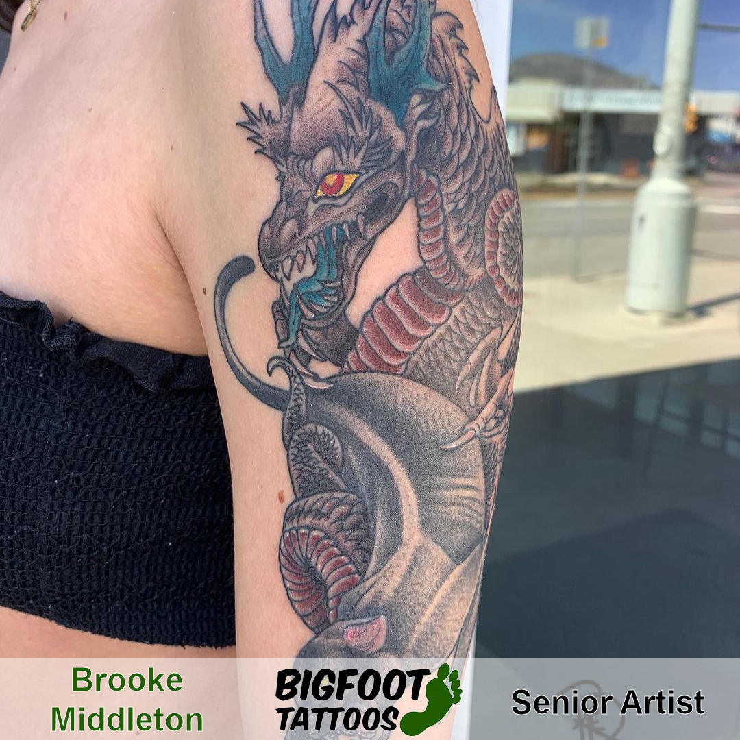 Personal Strength Tattoo — Brooke Middleton