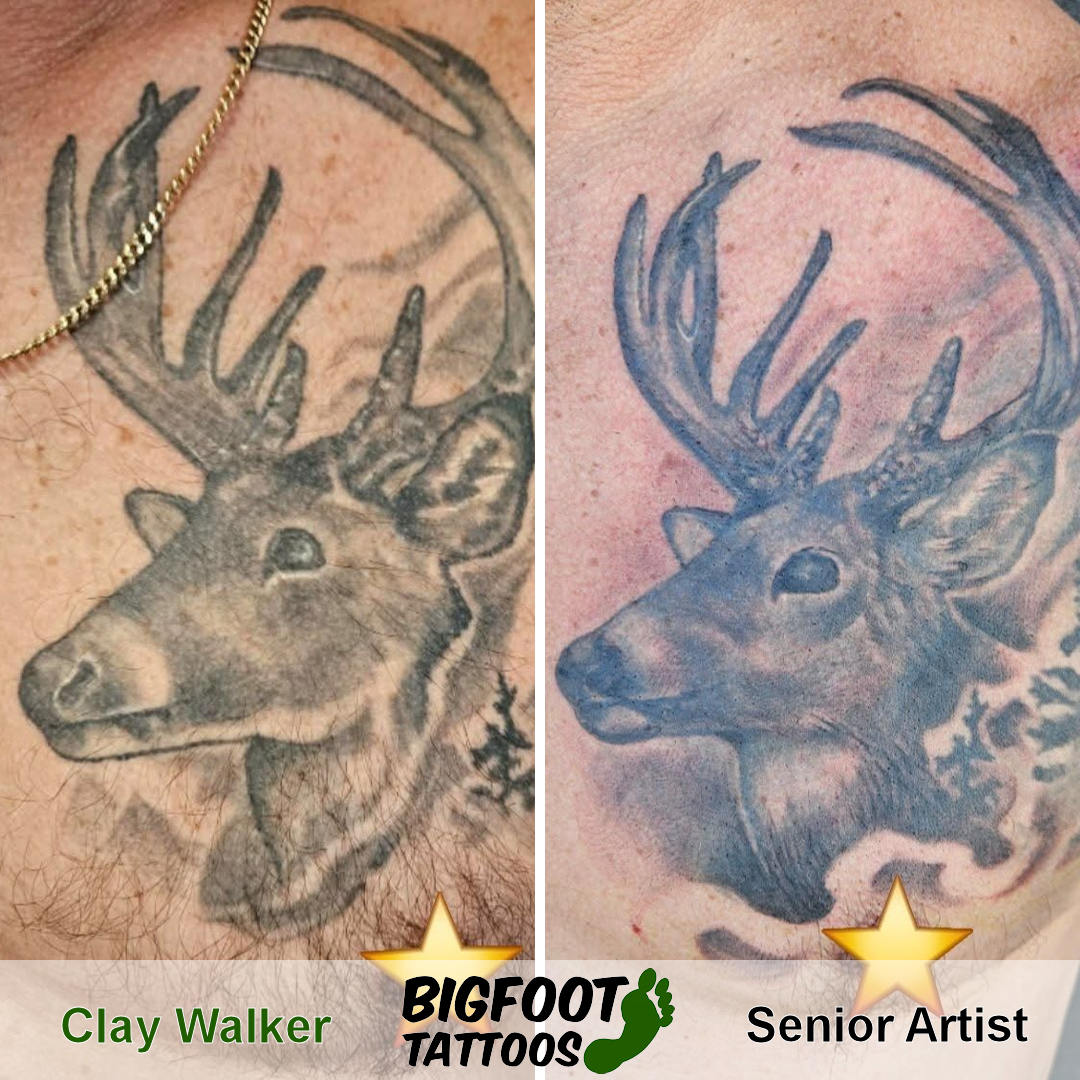 Reworking of Old Tattoo — Clay Walker