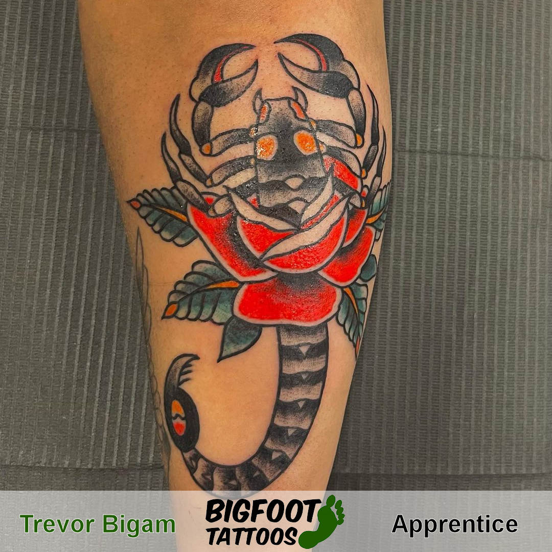 Scorpion Tattoo — Trevor Bigam