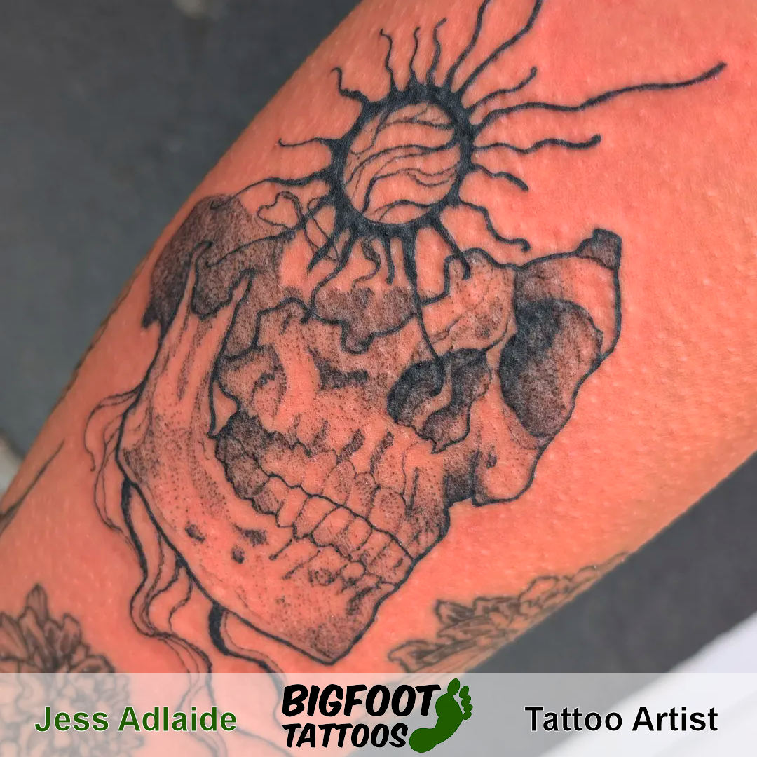 Skull from Flash — Jess Adlaide