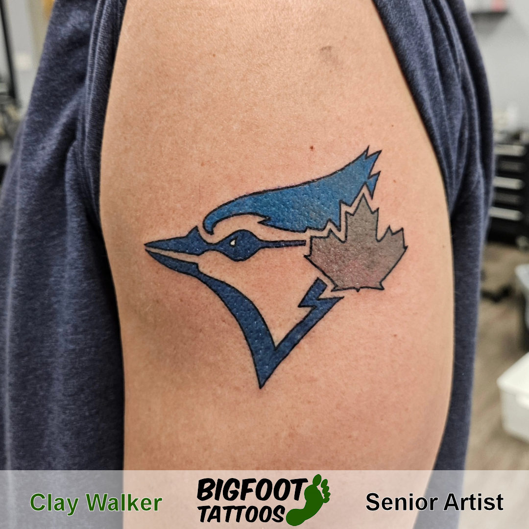 Toronto Blue Jays Tattoo — Clay Walker